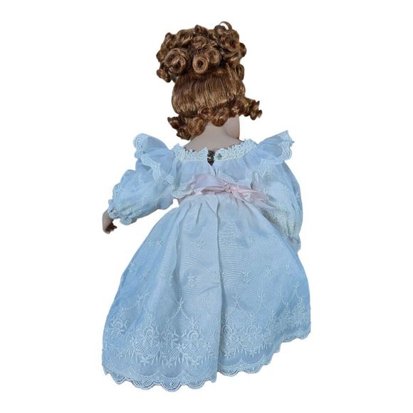 Georgetown Collection Elizabeth Wedding Day 18.5 Porcelain Doll bySybille ET9553 - Picture 3 of 12